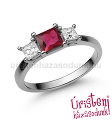 E201FR_B - RUBIN - GYÉMÁNT Eljegyzési gyűrű