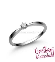 E30.2FLB08 Labor Gyémánt Eljegyzési gyűrű – 0.08 CT (=2.70 mm Ø)