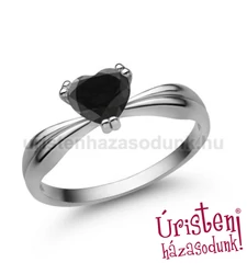 E313FBB - FEKETE GYÉMÁNT - Eljegyzési gyűrű
