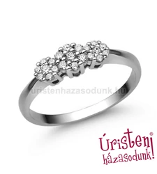 E314FLB24 - LABOR GYÉMÁNT:  0.24 CT (1.75mm Ø) Eljegyzési Gyűrű