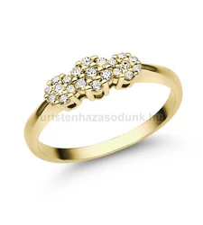 E314SLB24 - LABOR GYÉMÁNT:  0.24 CT (1.75mm Ø) Eljegyzési Gyűrű