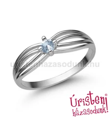E321FK - AKVAMARIN Eljegyzési gyűrű