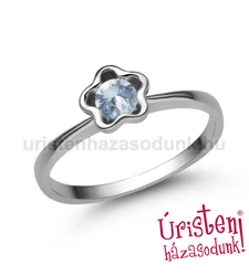 E323FK - AKVAMARIN Eljegyzési gyűrű