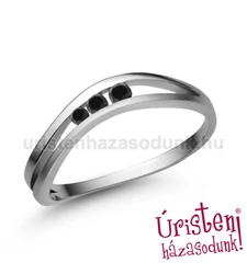E329FBB - FEKETE GYÉMÁNT - Eljegyzési gyűrű