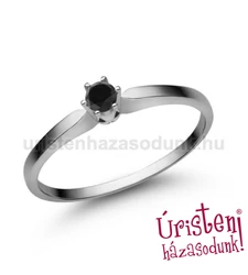 E331FBB - FEKETE GYÉMÁNT - Eljegyzési gyűrű