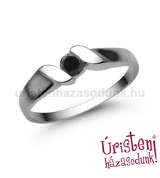 E332FBB - FEKETE GYÉMÁNT - Eljegyzési gyűrű