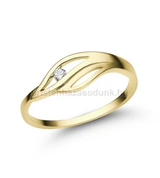 E335SB03 Gyémánt Eljegyzési gyűrű – 0.03 CT (=2.00 mm Ø)