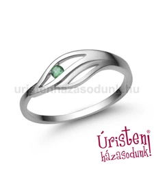 E335FS - SMARAGD Eljegyzési gyűrű