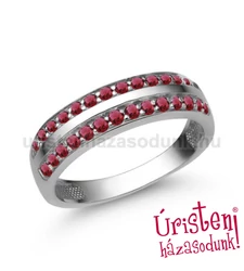 E341FR - RUBIN Eljegyzési gyűrű