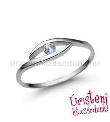 E355FK - AKVAMARIN Eljegyzési gyűrű