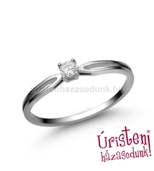 E8.2FLB13 Labor Gyémánt Eljegyzési gyűrű – 0.13 CT (=3.25 mm Ø)