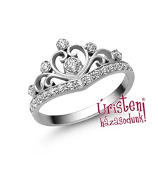 E901FB39 - GYÉMÁNT:  0.39 CT (=2.50mm Ø) Eljegyzési Gyűrű