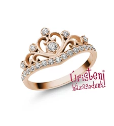 E901RB39 - GYÉMÁNT:  0.39 CT (=2.50mm Ø) Eljegyzési Gyűrű