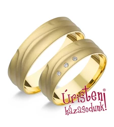 HR147B KARIKAGYŰRŰ GYÉMÁNT KÖVEKKEL