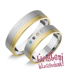 HR249C KARIKAGYŰRŰ CIRKÓNIA KÖVEKKEL