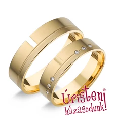 HR39B KARIKAGYŰRŰ GYÉMÁNT KÖVEKKEL