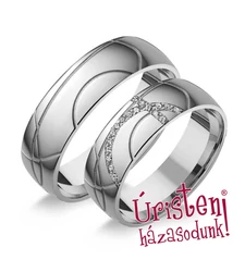 UH044LB KARIKAGYŰRŰ LABOR GYÉMÁNT KÖVEKKEL
