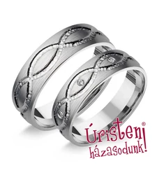 UH057C KARIKAGYŰRŰ CIRKÓNIA KÖVEKKEL