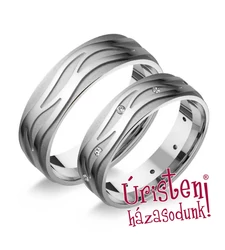 UH062LB KARIKAGYŰRŰ LABOR GYÉMÁNT KÖVEKKEL
