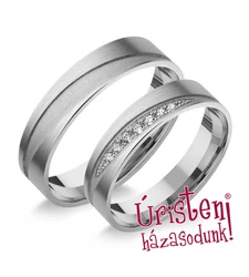 UH093LB KARIKAGYŰRŰ LABOR GYÉMÁNT KÖVEKKEL