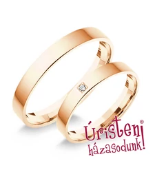 3RL1.2C KLASSZIKUS KARIKAGYŰRŰ CIRKÓNIA KŐVEL