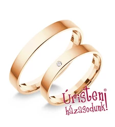 3RL1C KLASSZIKUS KARIKAGYŰRŰ CIRKÓNIA KŐVEL