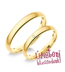 3SD1C KLASSZIKUS KARIKAGYŰRŰ CIRKÓNIA KŐVEL