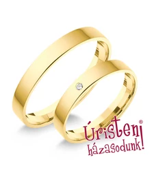 3SL1C KLASSZIKUS KARIKAGYŰRŰ CIRKÓNIA KŐVEL