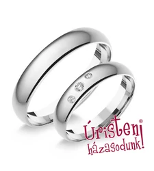 4FD3.2C KLASSZIKUS KARIKAGYŰRŰ CIRKÓNIA KÖVEKKEL