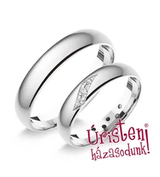 4FD3.4C KLASSZIKUS KARIKAGYŰRŰ CIRKÓNIA KÖVEKKEL