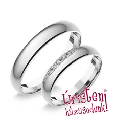4FD9B KLASSZIKUS KARIKAGYŰRŰ GYÉMÁNT KÖVEKKEL 4FD9B KLASSZIKUS KARIKAGYŰRŰ GYÉMÁNT KÖVEKKEL