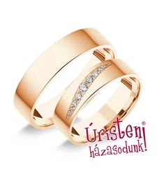 5RL9B KLASSZIKUS KARIKAGYŰRŰ GYÉMÁNT KÖVEKKEL 5RL9B KLASSZIKUS KARIKAGYŰRŰ GYÉMÁNT KÖVEKKEL