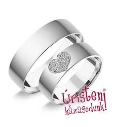 6FL20B KLASSZIKUS KARIKAGYŰRŰ GYÉMÁNT KÖVEKKEL 6FL20B KLASSZIKUS KARIKAGYŰRŰ GYÉMÁNT KÖVEKKEL
