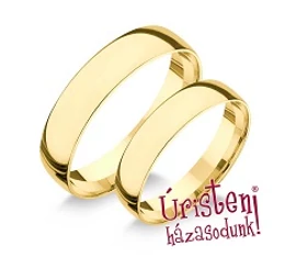 Sárga arany karikagyűrűk Sárga arany karikagyűrűk
