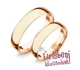 Rozé arany karikagyűrűk Rozé arany karikagyűrűk