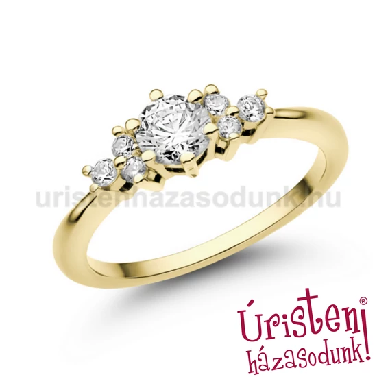 E101SB62 - GYÉMÁNT:  0.62 CT (5.0mm Ø) Eljegyzési Gyűrű