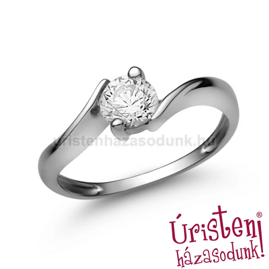 E20FB70 - GYÉMÁNT:  0.70 CT (=5.5mm Ø) Eljegyzési Gyűrű