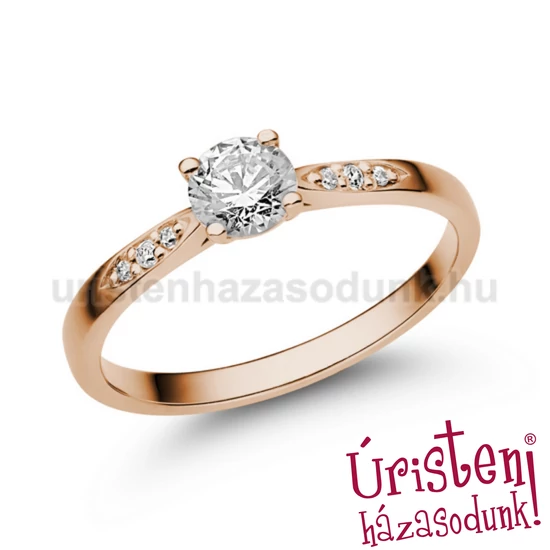E210RLB39 - LABOR GYÉMÁNT:  0.39 CT (4.5 mmØ) Eljegyzési Gyűrű