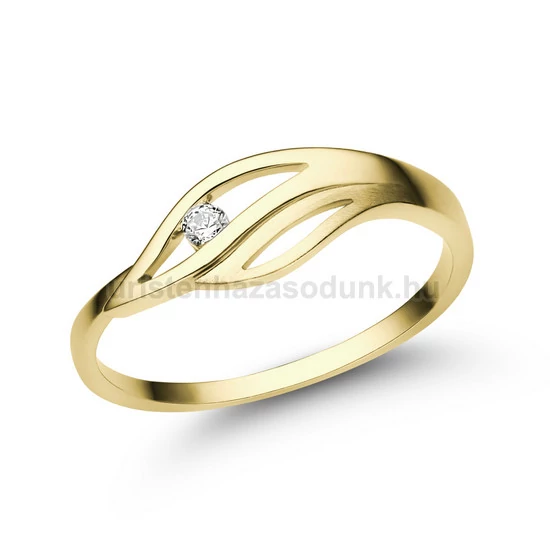 E335SB03 Gyémánt Eljegyzési gyűrű – 0.03 CT (=2.00 mm Ø)