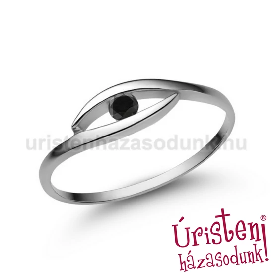 E355FBB - FEKETE GYÉMÁNT - Eljegyzési gyűrű