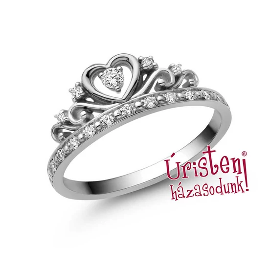 E903FB15 - GYÉMÁNT:  0.15 CT (=2.00mm Ø) Eljegyzési Gyűrű
