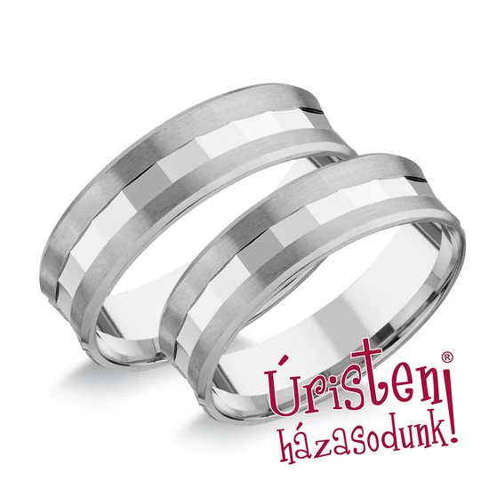 UHAG009 EZÜST KARIKAGYŰRŰ