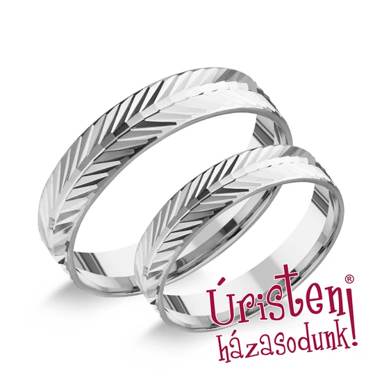 UHAG028 EZÜST KARIKAGYŰRŰ