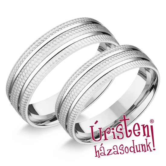 UHAG054 EZÜST KARIKAGYŰRŰ