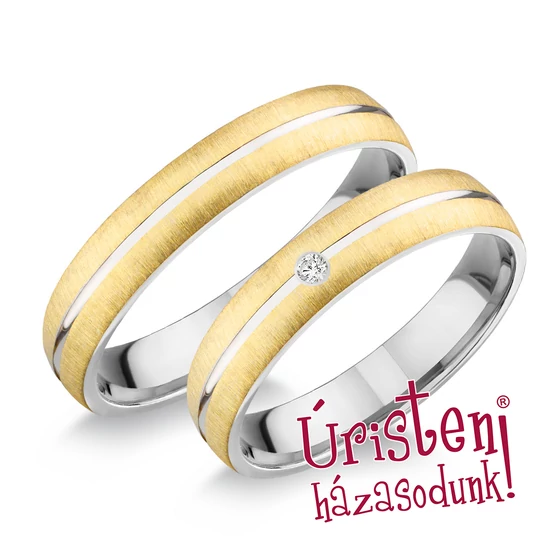 UHAG056 EZÜST KARIKAGYŰRŰ CIRKÓNIA KŐVEL