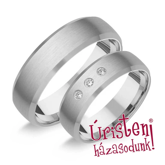 HR106C KARIKAGYŰRŰ CIRKÓNIA KÖVEKKEL