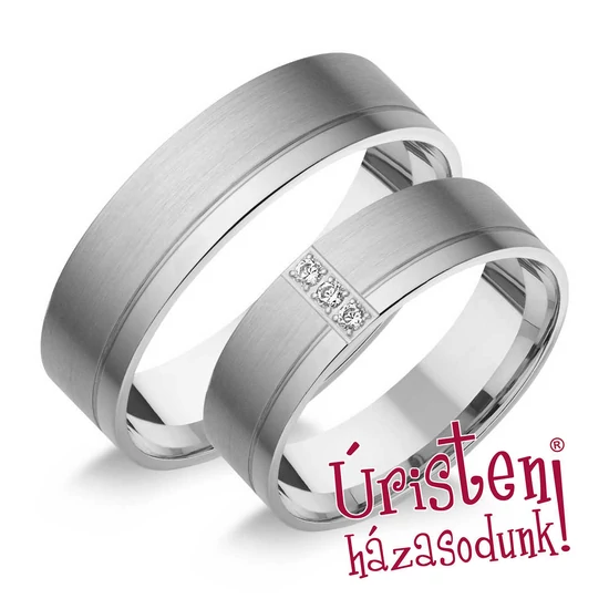 HR118C KARIKAGYŰRŰ CIRKÓNIA KÖVEKKEL
