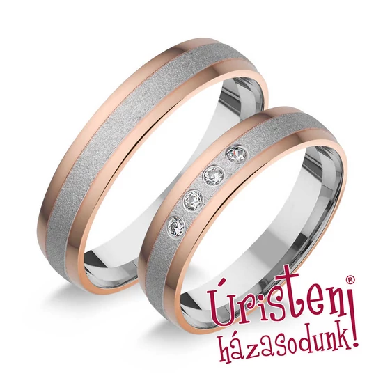 HR133C KARIKAGYŰRŰ CIRKÓNIA KÖVEKKEL