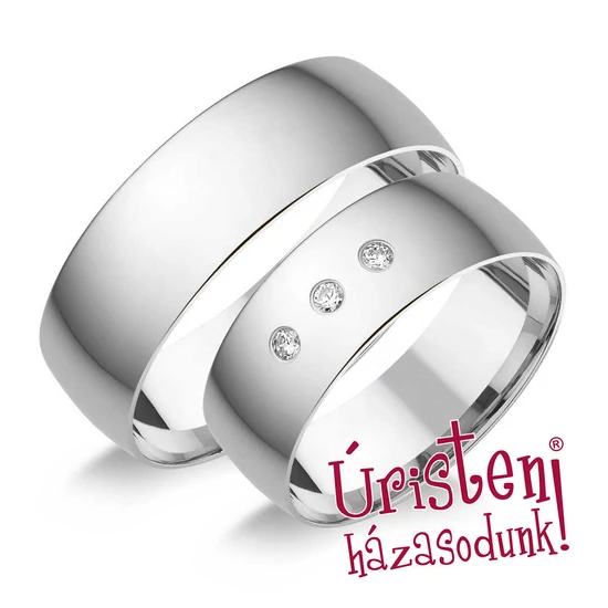 HR155B KARIKAGYŰRŰ GYÉMÁNT KÖVEKKEL