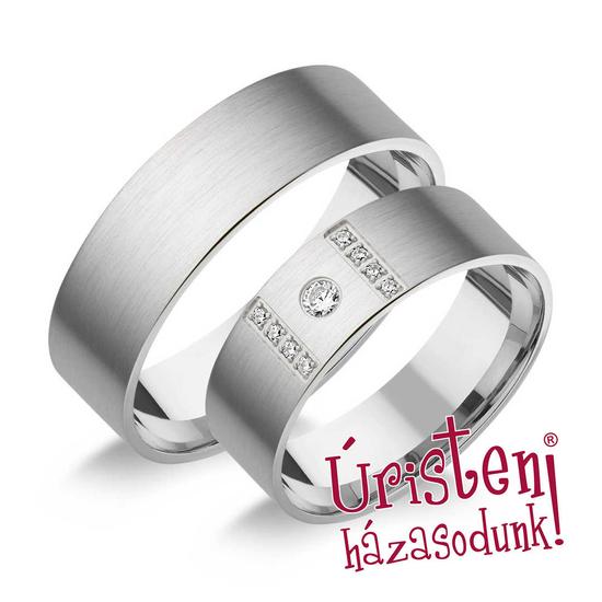 HR162B KARIKAGYŰRŰ GYÉMÁNT KÖVEKKEL
